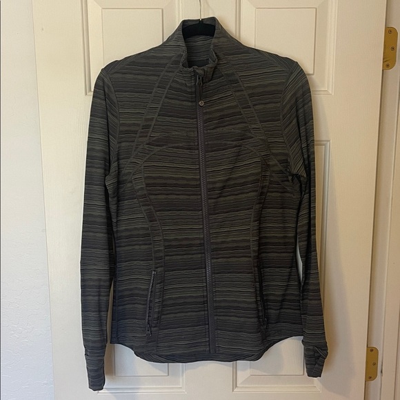 lululemon athletica Jackets & Blazers - Lu-Lu Lemon 🍋 Striped Full-Zip Jacket